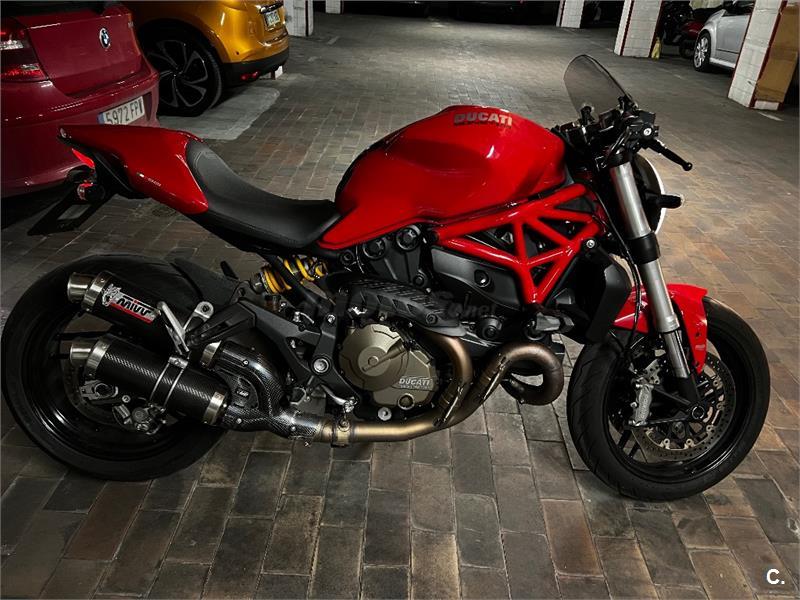 Naked DUCATI Monster 821 2015 6 500 En Madrid Motos Net