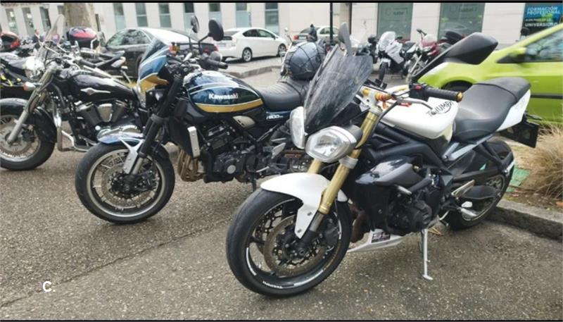 Naked TRIUMPH Street Triple 95 CV ABS 2015 4 500 En Burgos