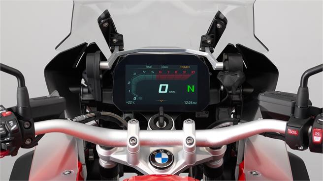 BMW Connected Ride: TFT en la trail GS