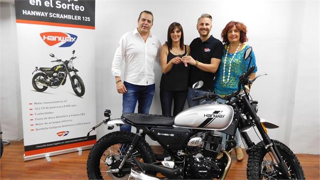 Ganadora Sorteo Hanway Scrambler