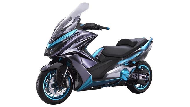 KYMCO presenta el megascooter K50