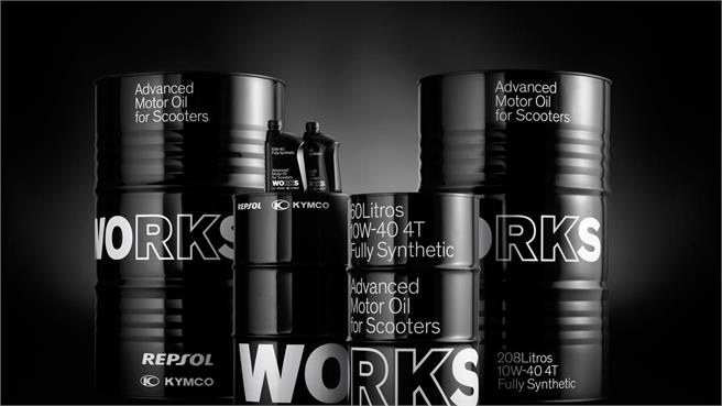 KYMCO y Repsol lanzan WORKS
