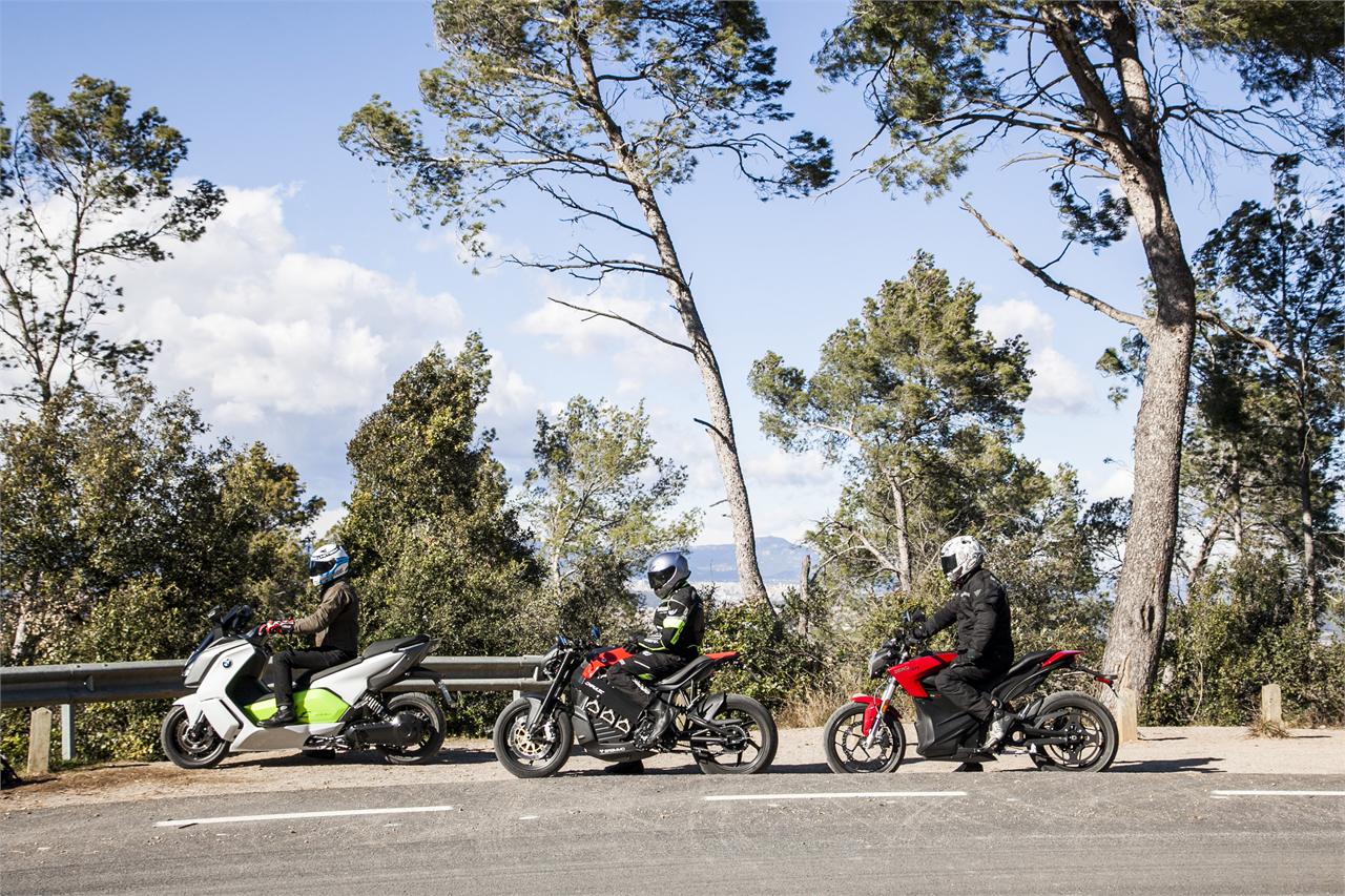 Comparativo motos eléctricas de verdad