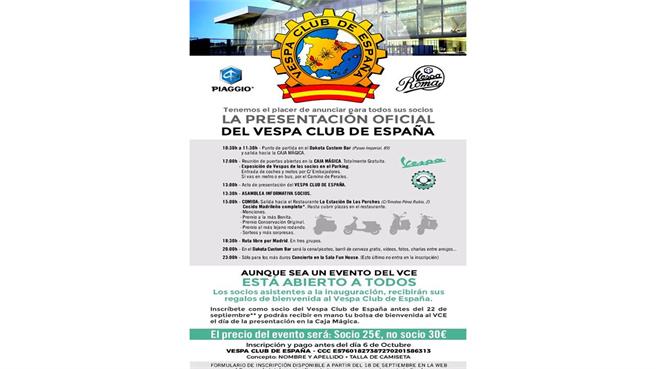Calendario Motero: Las actividades