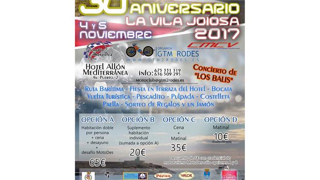 Calendario Motero: Las actividades