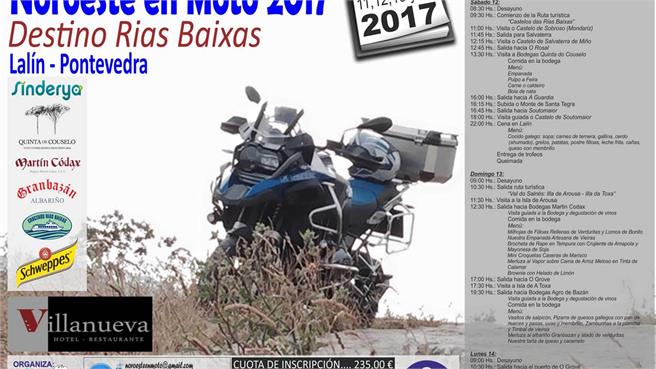 Calendario Motero: Las actividades