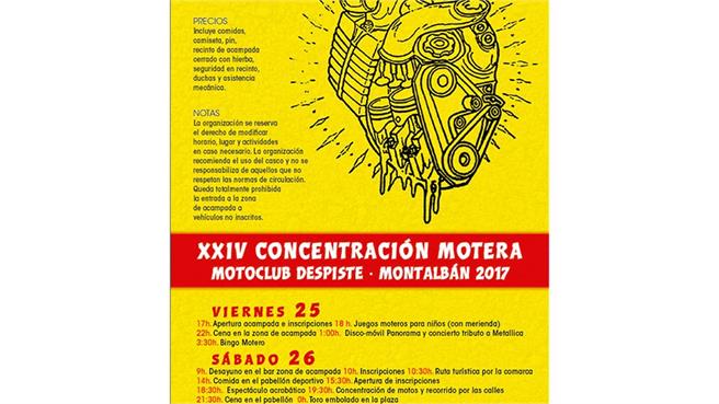 Calendario Motero: Las actividades