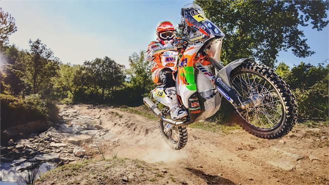 KTM 450 Rally del Dakar: regalo para KH7