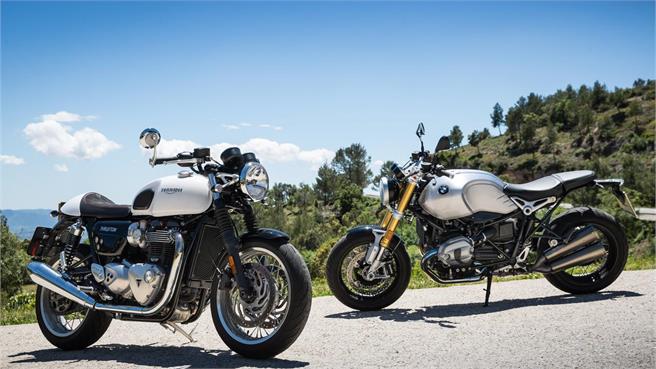 BMW R nineT vs Triumph Thruxton 2017