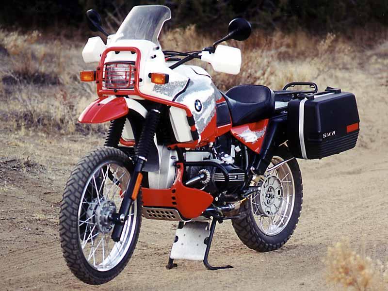 Bmw r 100 gs paris dakar #5