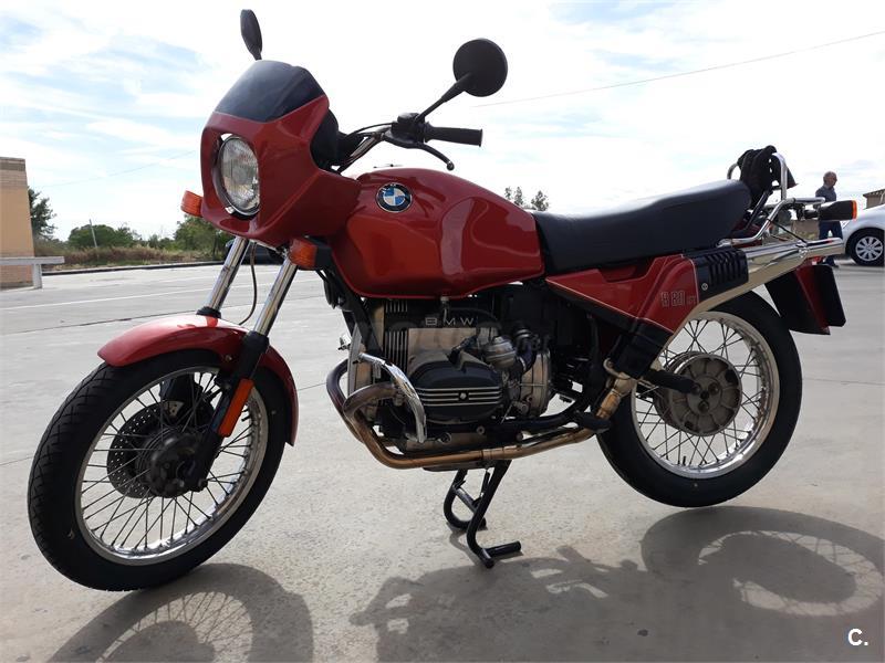 BMW r 80 st 800 de color Rojo del año 1985 con 2600km ...