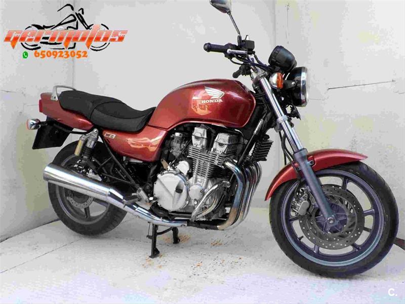 HONDA cb 750 seven fifty 750 de color GRANATE del año 1992 ...