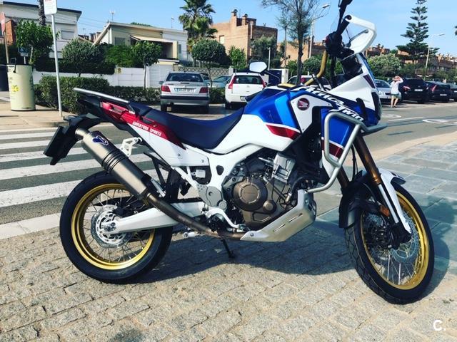 HONDA crf 1000 l 1000 de color tricolor 30 aniversario del ...