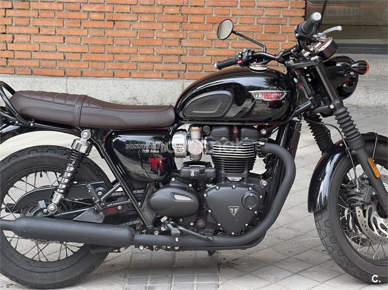 4 Motos TRIUMPH bonneville t120 de segunda mano y ocasión, venta de motos  usadas en Madrid 