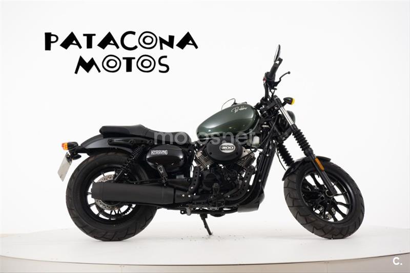 Motos HYOSUNG aquila bobber gv 300 s de segunda mano y ocasión, venta de  motos usadas 