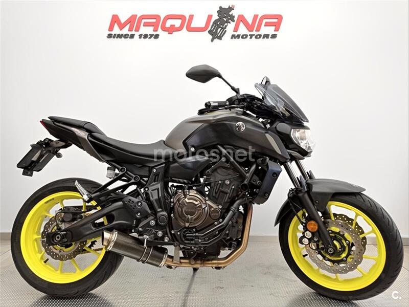 Motos YAMAHA mt-07 de segunda mano y ocasión, venta de motos usadas |  