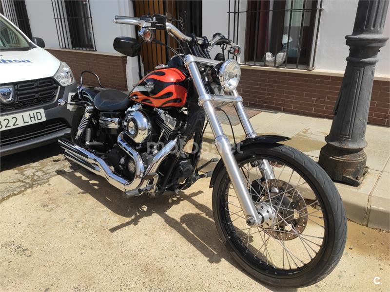 Motos HARLEY DAVIDSON dyna wide glide de segunda mano y ocasión, venta de  motos usadas 