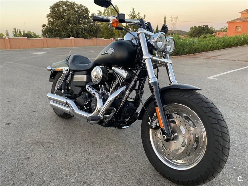 6 Motos HARLEY DAVIDSON dyna fat bob de segunda mano y ocasión, venta de  motos usadas en Madrid 