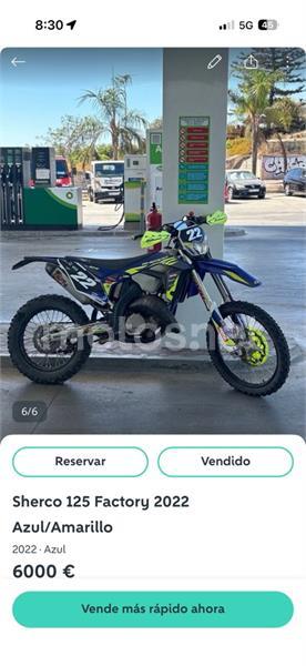 SHERCO 125 SE Factory Versión 2022