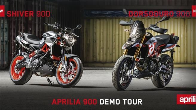 Convocatoria Aprilia 900 Demo Tour