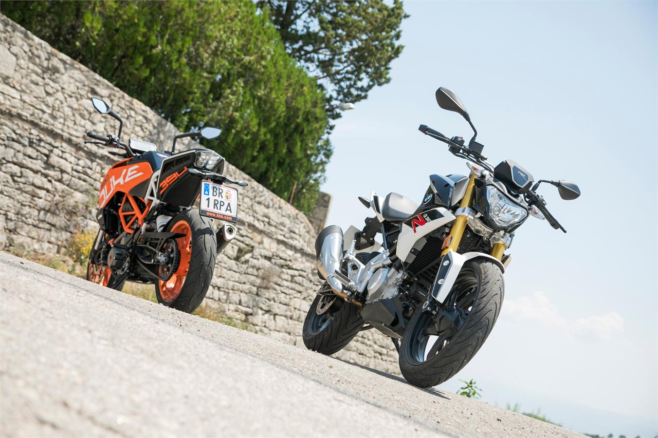 bmw g 310 gs vs ktm 390