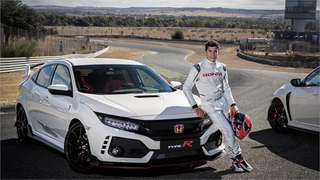 Pilotos del nuevo Honda Civic Type R