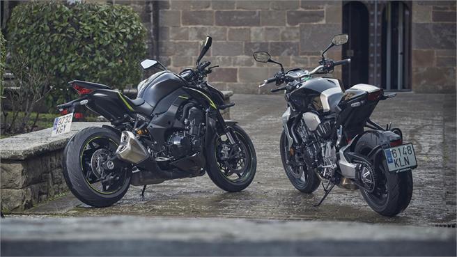 Honda CB 1000R+ versus Z 1000 R Edition