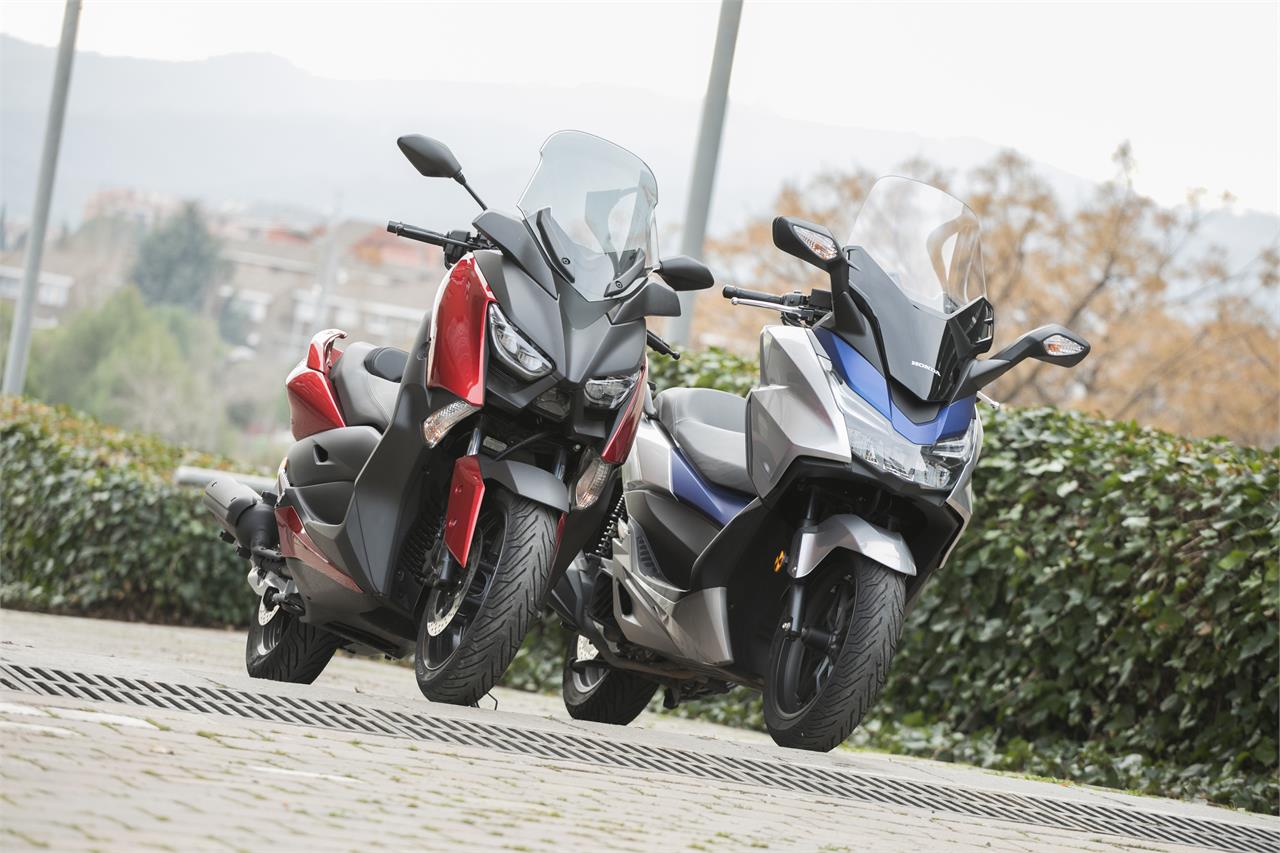 Honda Forza 125 vs Yamaha XMAX 125 Para inconformistas Noticias