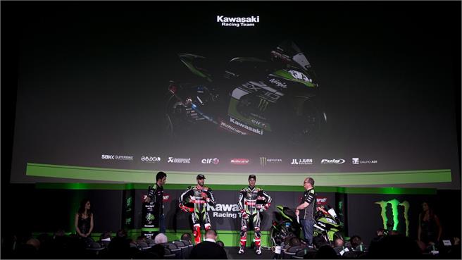 El Kawasaki Racing Team se presenta