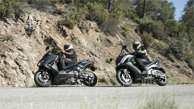 Comparativo Yamaha TMAX vs Kymco AK550