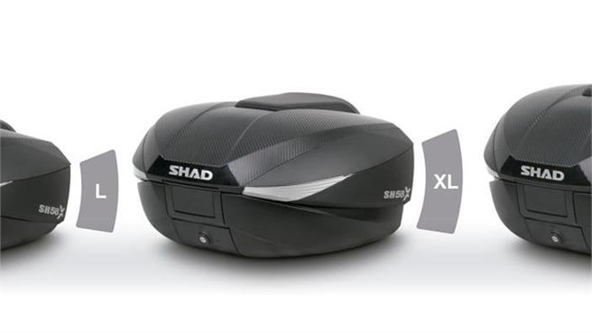 SHAD SH58X: Genuino 3 en 1