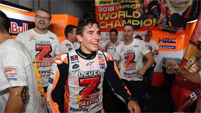 Marc Márquez se corona campeón