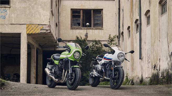 BMW nineT Racer vs Kawasaki Z900RS Cafe
