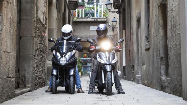 Piaggio Medley vs. Yamaha Tricity