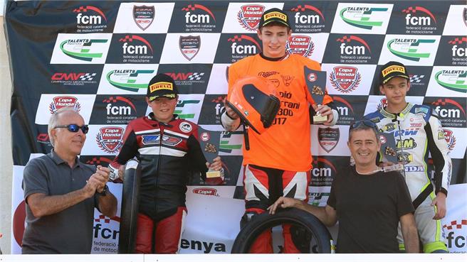 Copa Honda CBR300R:Guillem Erill Campeón