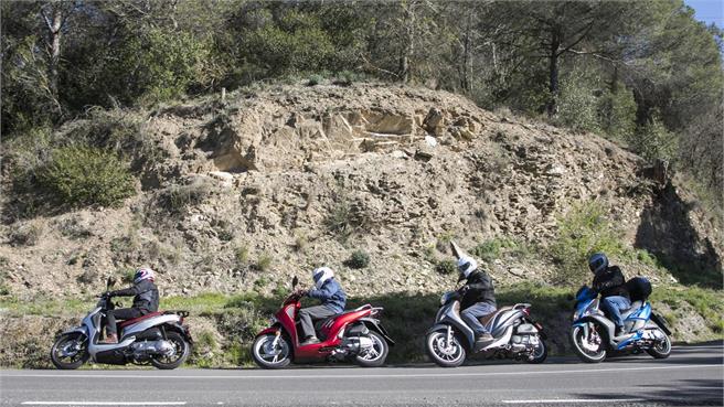 Scooters 125 de rueda grande para todos