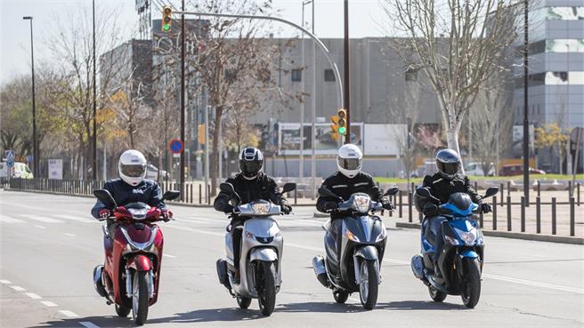 Scooters 125 de rueda grande para todos