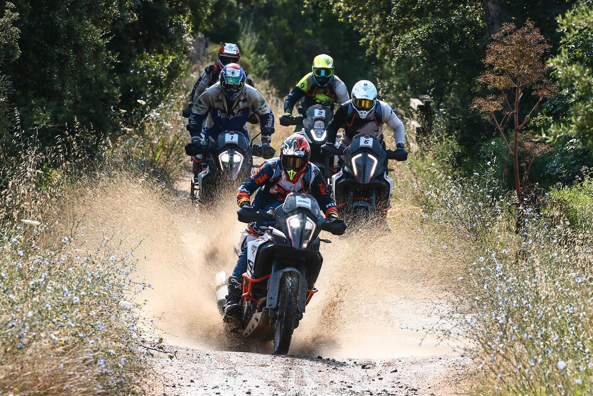 rally de motociclistas salvajes