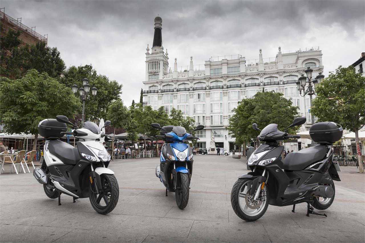 Kymco Agility City 125 de 2016.