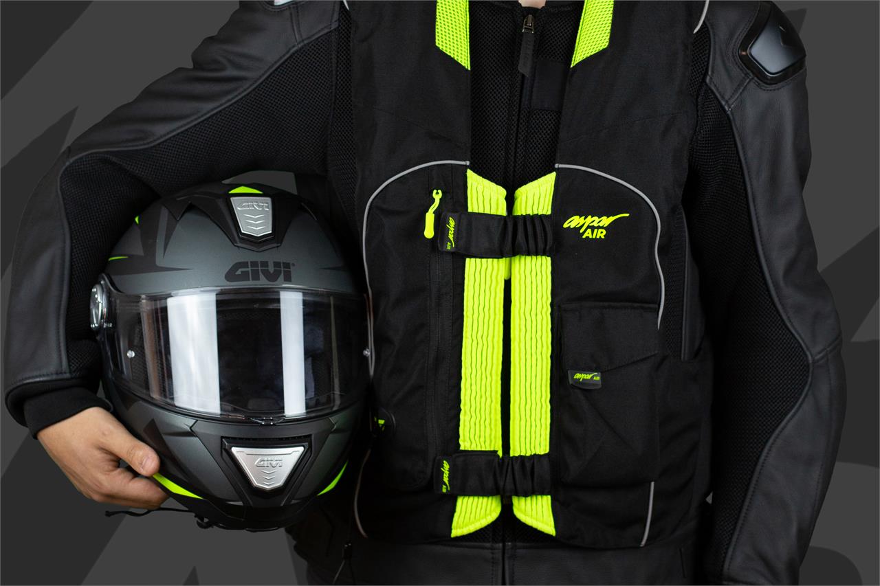 Nuevo Aspar Air chaleco de moto con airbag español Noticias