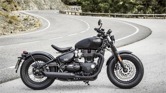 Triumph Bonneville Bobber Black: Clásica