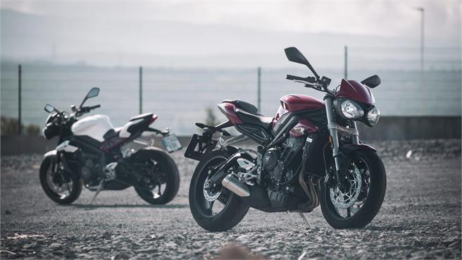 Triumph Street Triple S vs R 2017