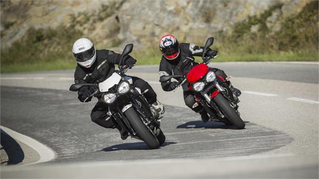 Triumph Street Triple S vs R 2017