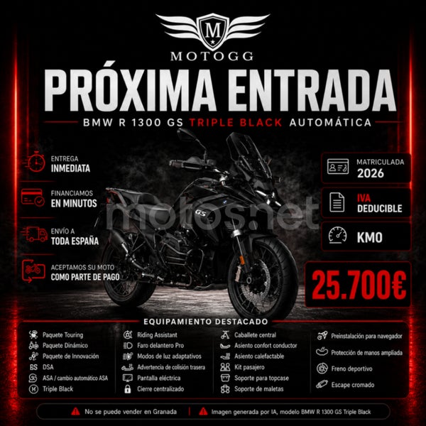 BMW R 1300 GS Triple Black