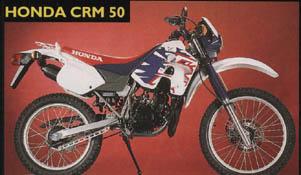 Honda Crm 50 R Del 1997 Informacion Tecnica Motos Net